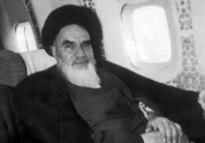  امام در مسیر بازگشت از فرانسه به تهران