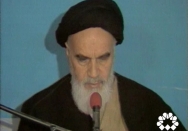 سخنرانی در جمع خانواده شهدای کشورهای اسلامی (شعار حمایت از حقوق بشر)