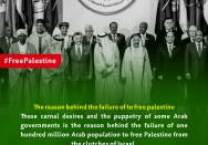 The reason behind the failure of to free palestine