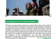 Rise up against the international plunderers