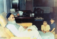 امام خمینی در محله دربند تهران