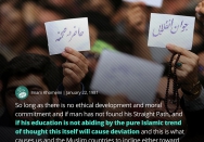 So long as there is no ethical development...