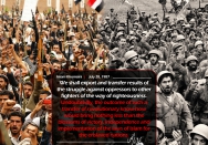 these results of the struggle against oppressors