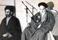 امام و آیت الله خامنه ای
