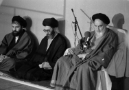 امام و آیت الله خامنه ای