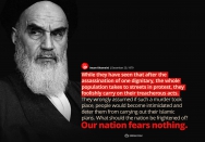 Our nation fears nothing