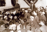مراسم جشن آزادی امام از زندان